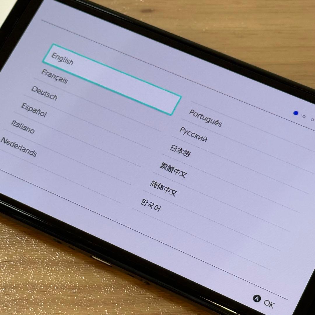 7-092 Switch 本体 有機モデル ホワイト 箱付き