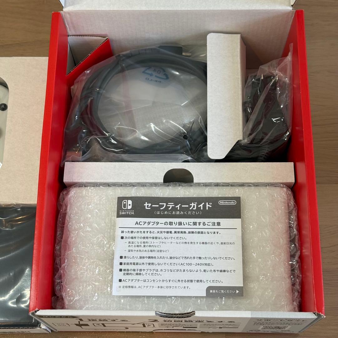 7-092 Switch 本体 有機モデル ホワイト 箱付き
