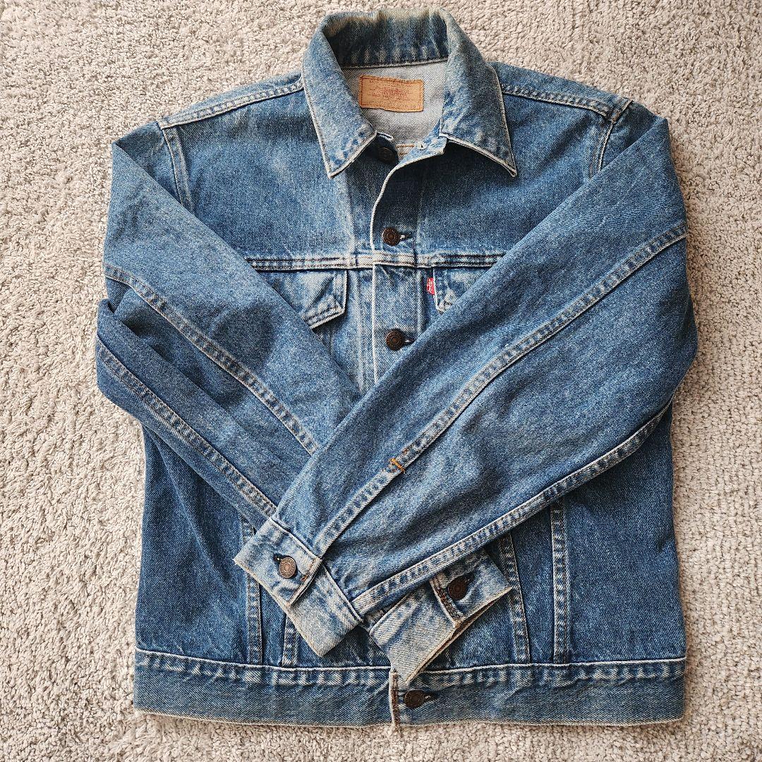 【希少】80s Levi's 70505-0217 USA製 ボタン裏527