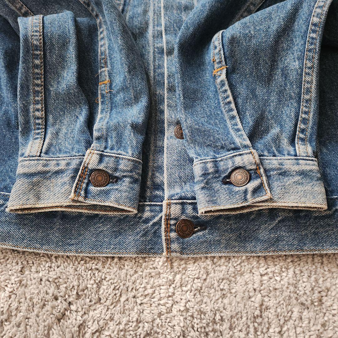 【希少】80s Levi's 70505-0217 USA製 ボタン裏527