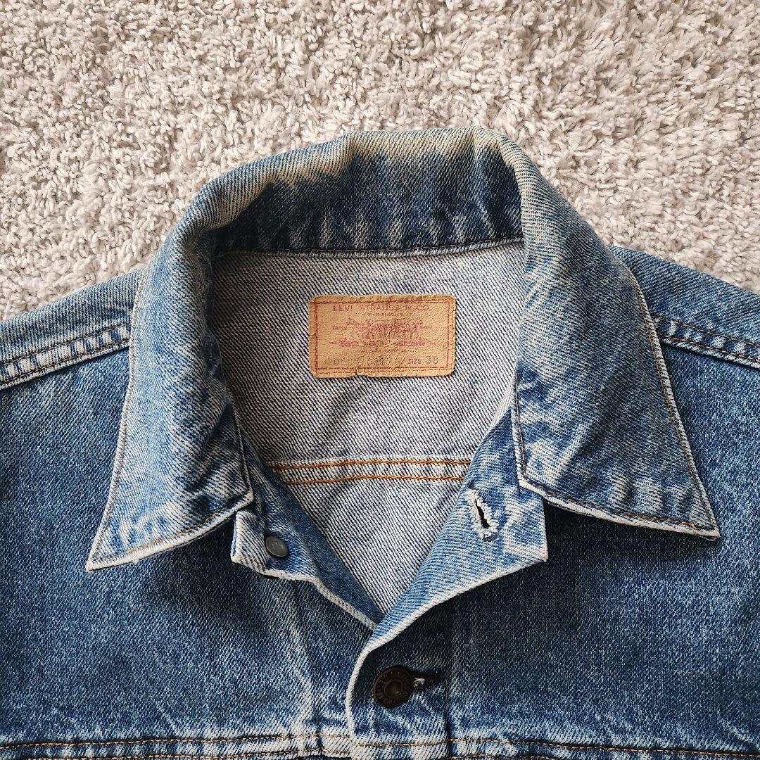 【希少】80s Levi's 70505-0217 USA製 ボタン裏527