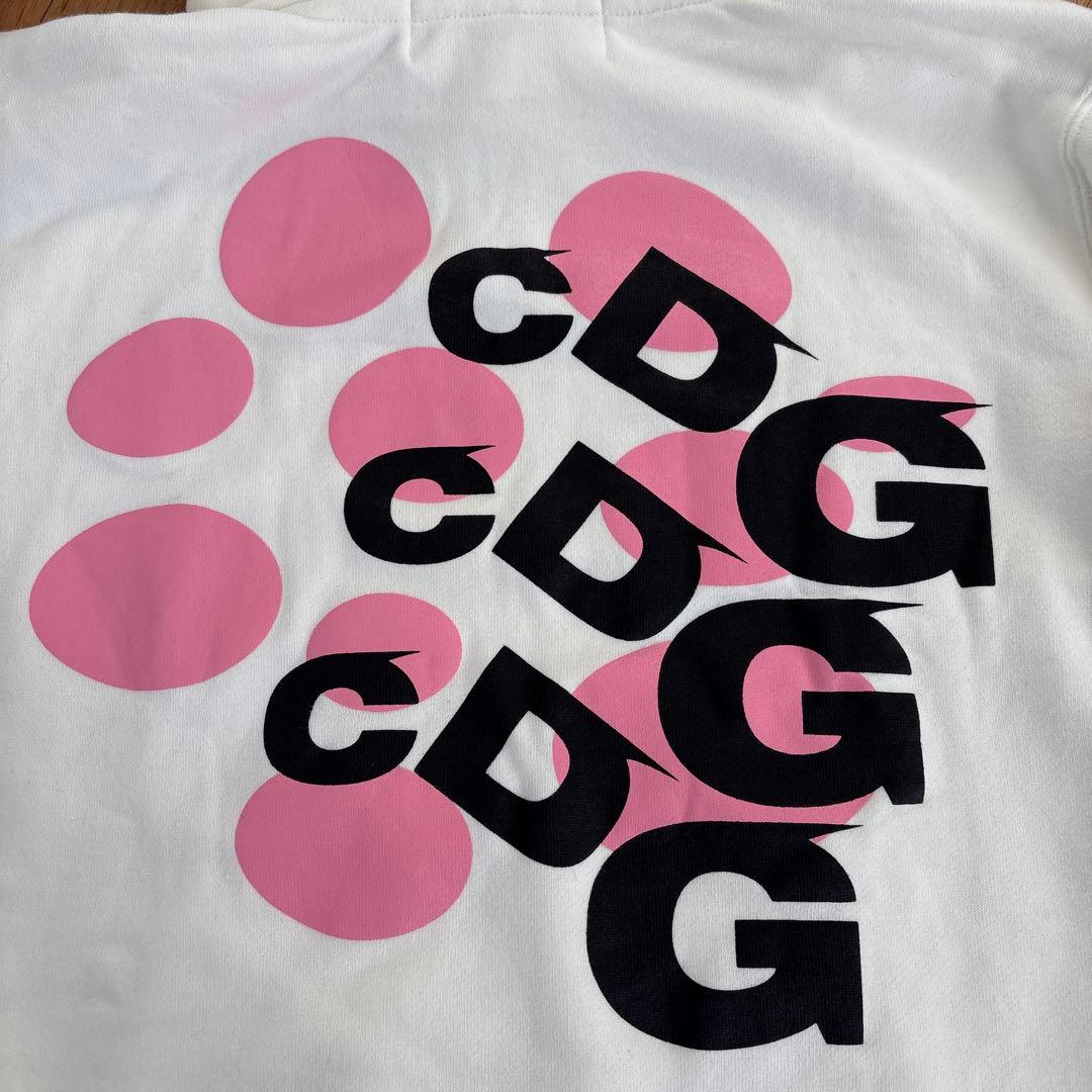 COMME des GARÇONS GIRL●オフホワイトパーカー S●水通し