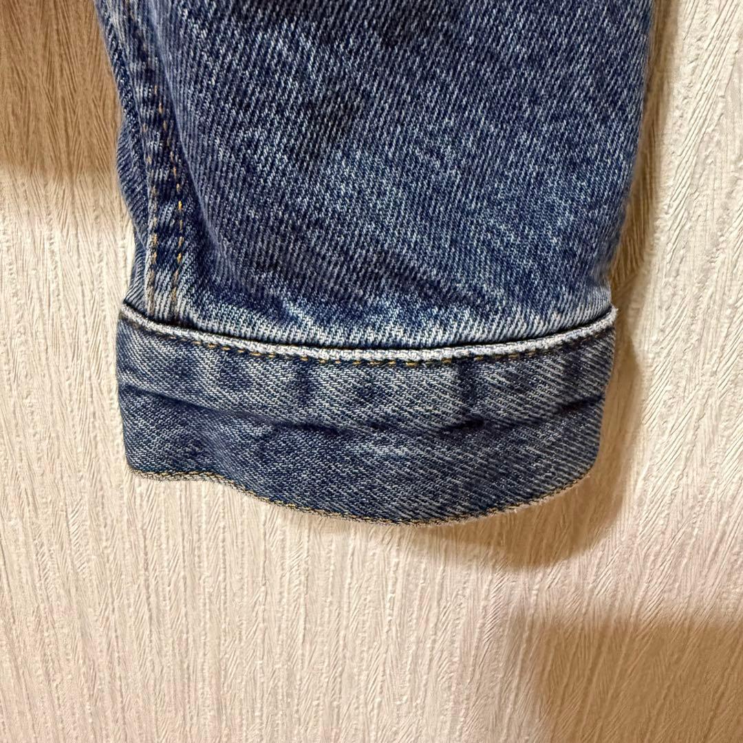 美品　DIESEL 裏ボア インディゴ デニムジャケット　L シェルパ
