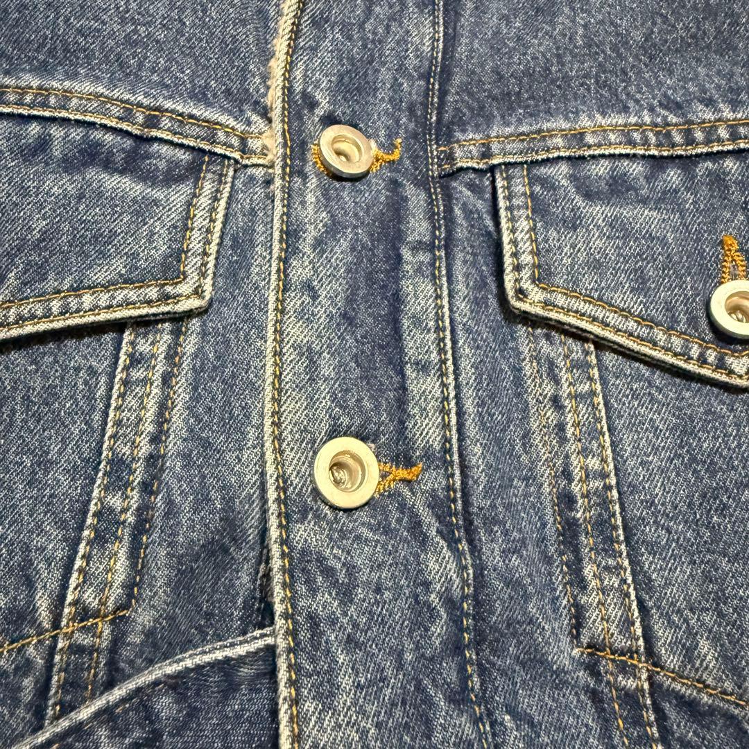 美品　DIESEL 裏ボア インディゴ デニムジャケット　L シェルパ