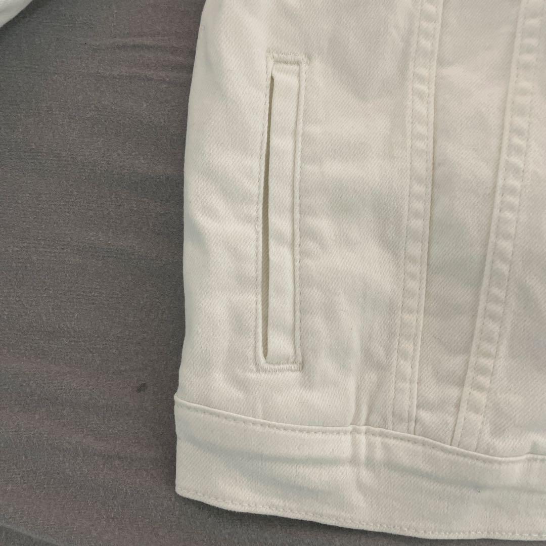 Levi's ホワイト デニムジャケット S