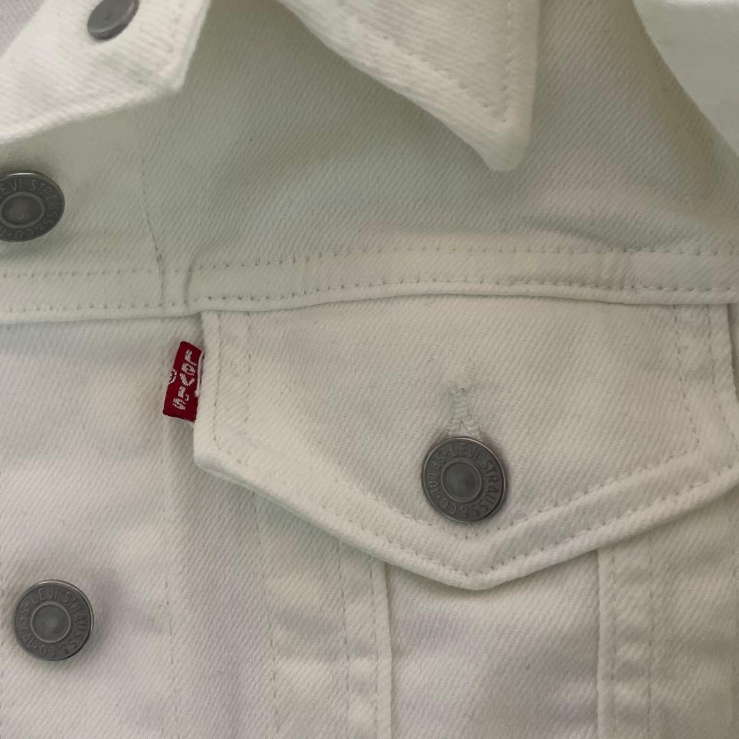 Levi's ホワイト デニムジャケット S