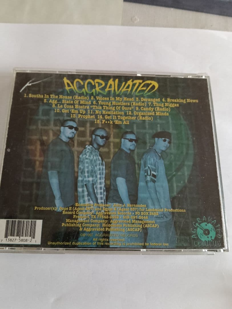 激レアG-RAP　ACGRAVATED State of Mind