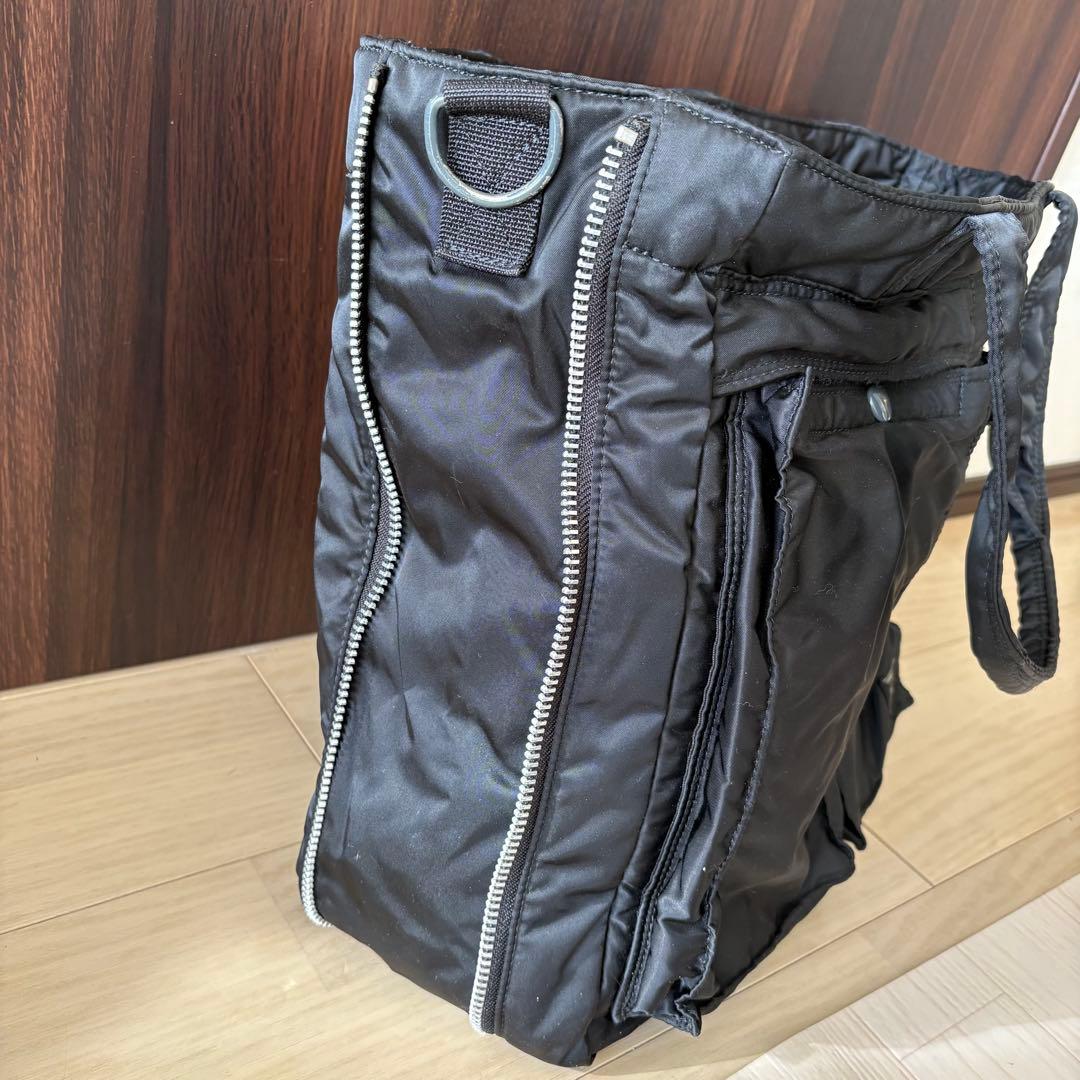 PORTER タンカー 2WAYトートバッグ ショルダーバッグ　ブラック