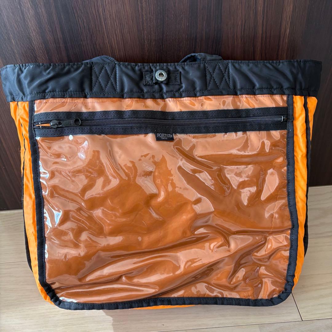 PORTER タンカー 2WAYトートバッグ ショルダーバッグ　ブラック