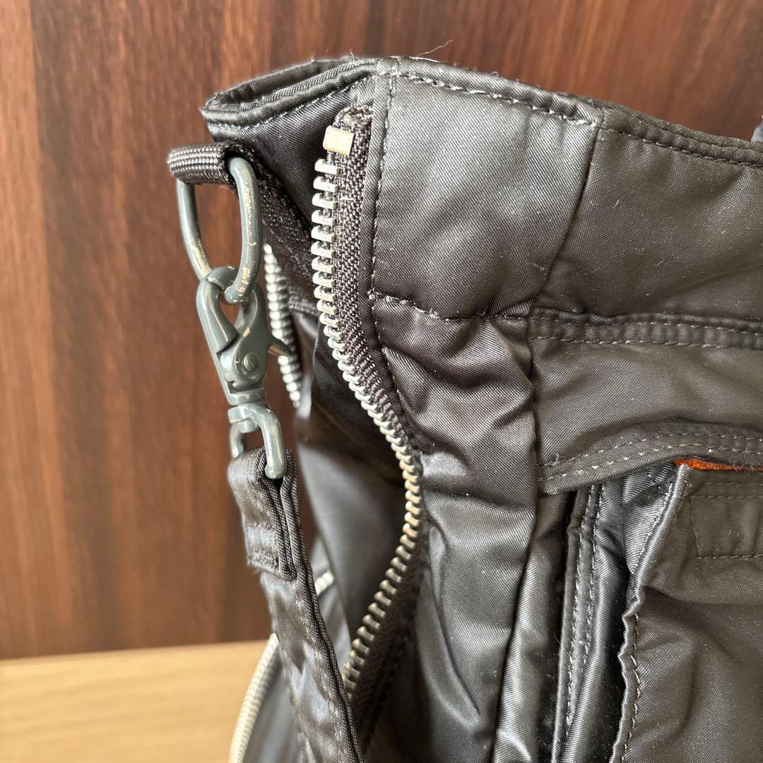 PORTER タンカー 2WAYトートバッグ ショルダーバッグ　ブラック