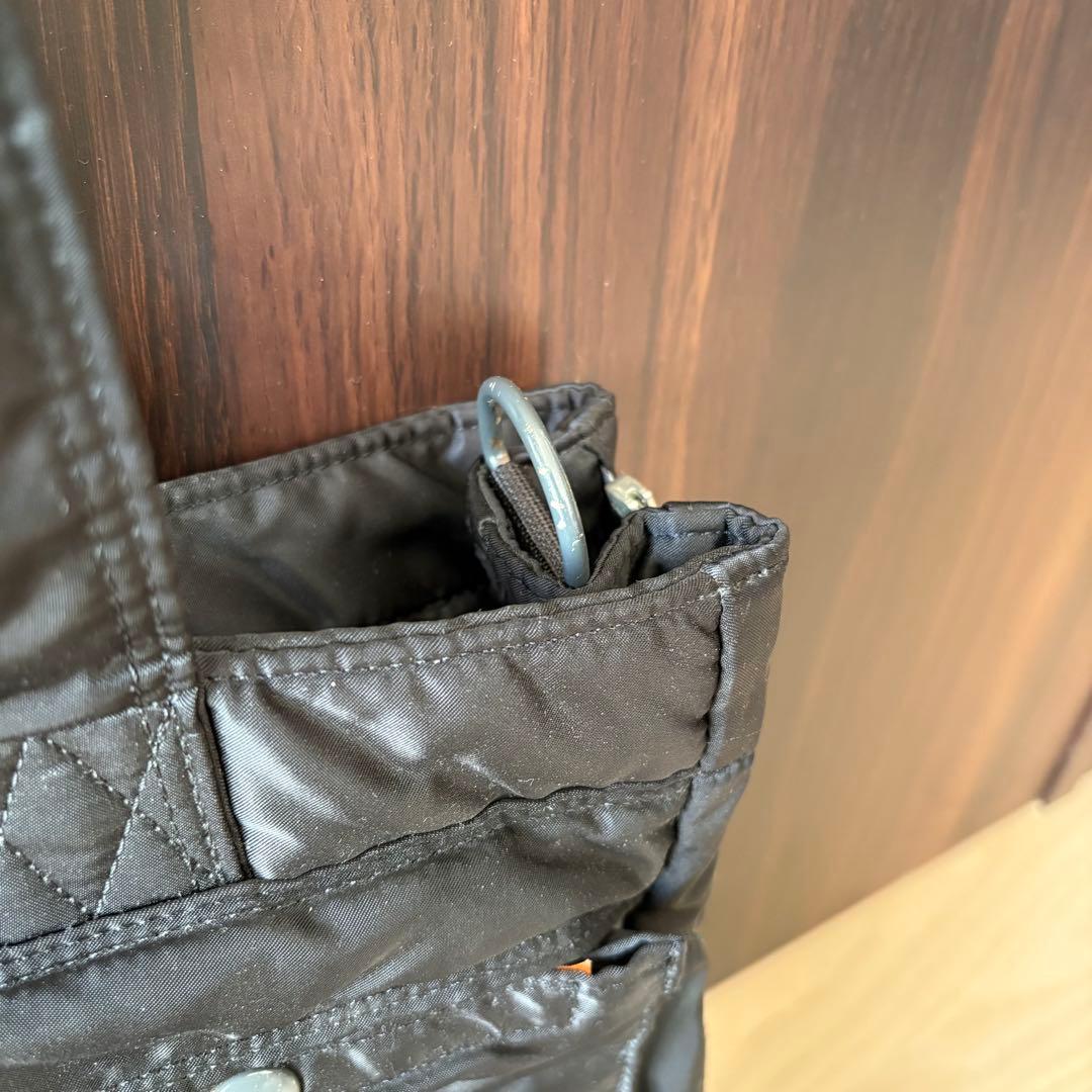 PORTER タンカー 2WAYトートバッグ ショルダーバッグ　ブラック