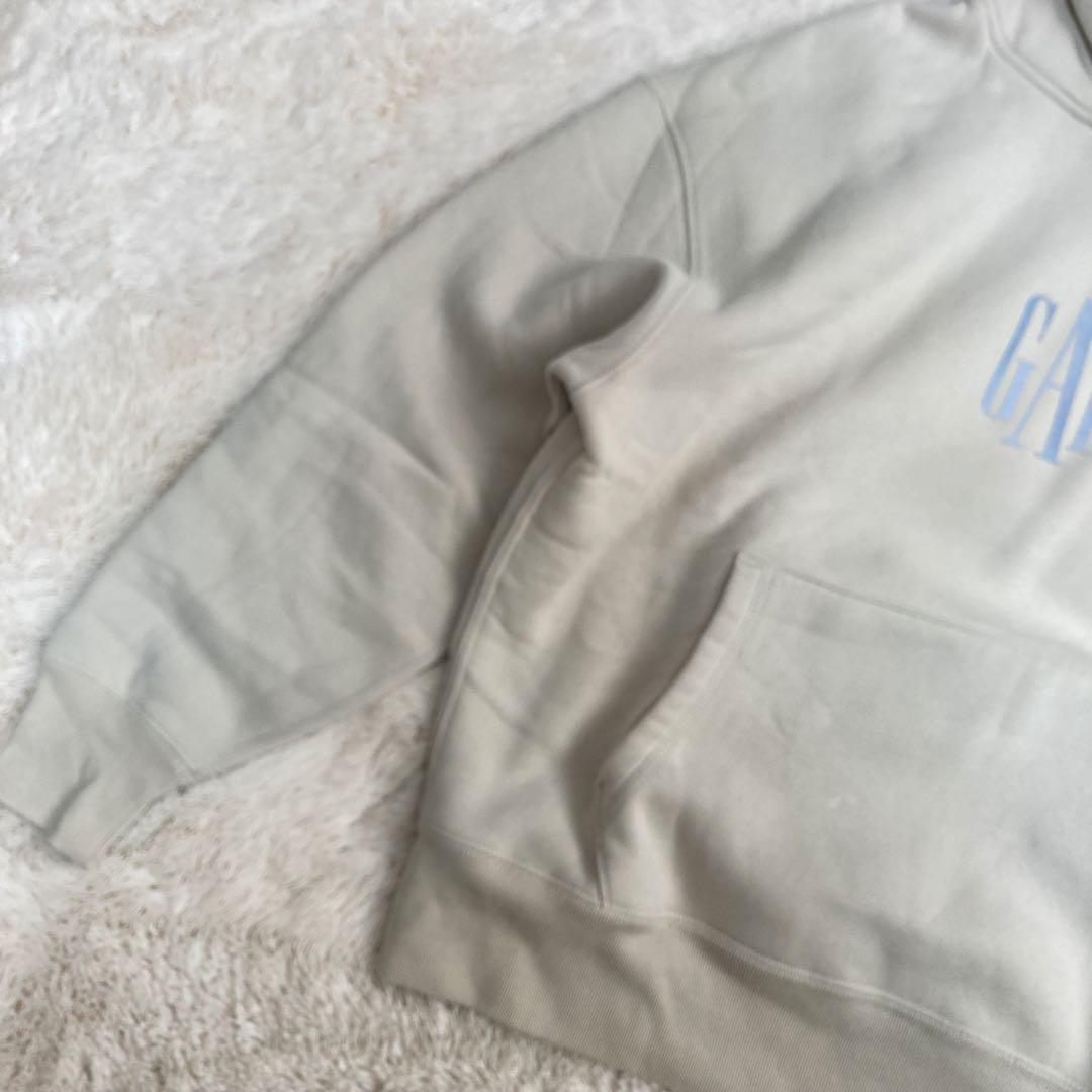 GAP ひかるパーカー 長袖 スウェット アイボリー 裏起毛