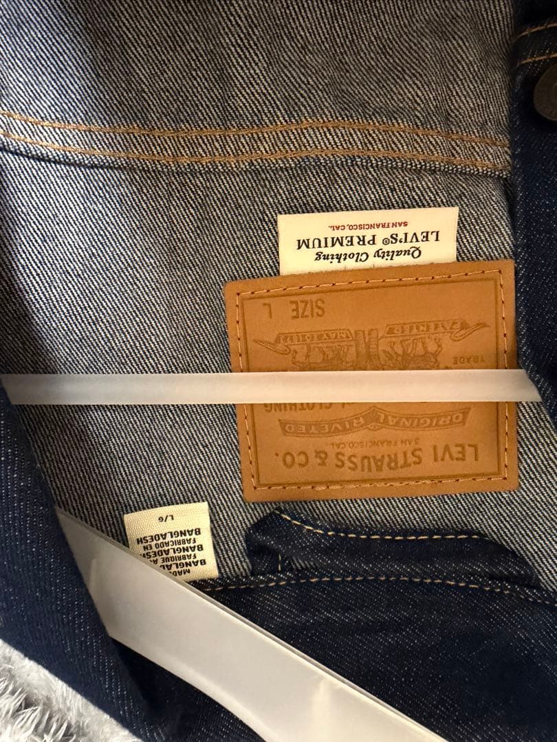 Levi's デニムジャケット Lサイズ 濃紺