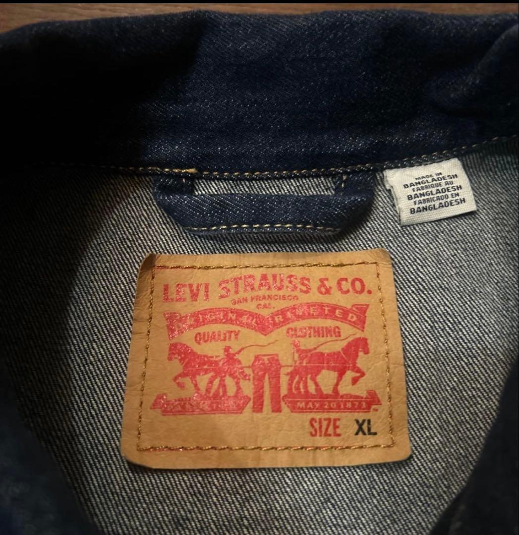 豆*ん様 Levi's デニムジャケット　3rdタイプ　XL #72334