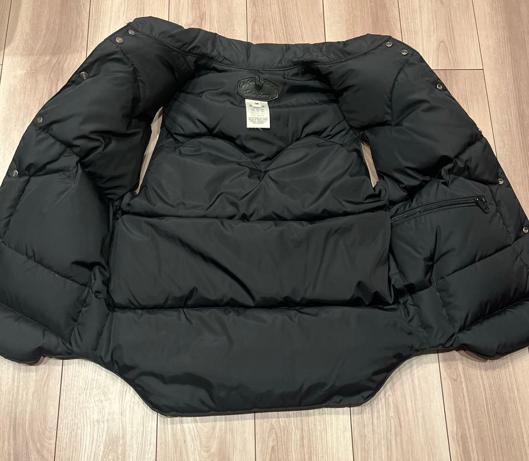 y*m様 【美品/日本製】ロッキーマウンテン ダウンベスト 38 黒