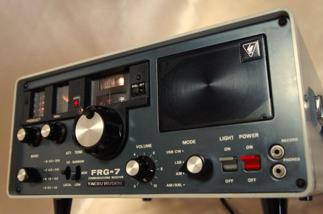 ☆綺麗☆受信整備品☆YAESUヤエス☆FRG-7☆BCLラジオ☆通信型受信機☆