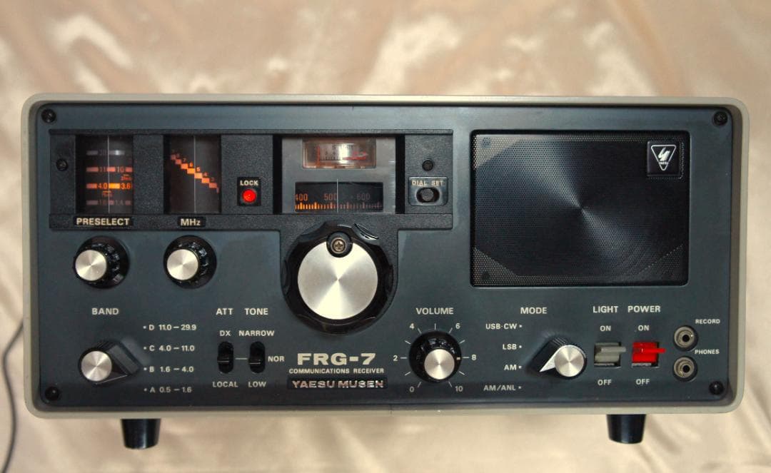 ☆綺麗☆受信整備品☆YAESUヤエス☆FRG-7☆BCLラジオ☆通信型受信機☆