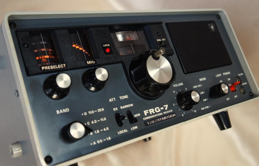 ☆綺麗☆受信整備品☆YAESUヤエス☆FRG-7☆BCLラジオ☆通信型受信機☆