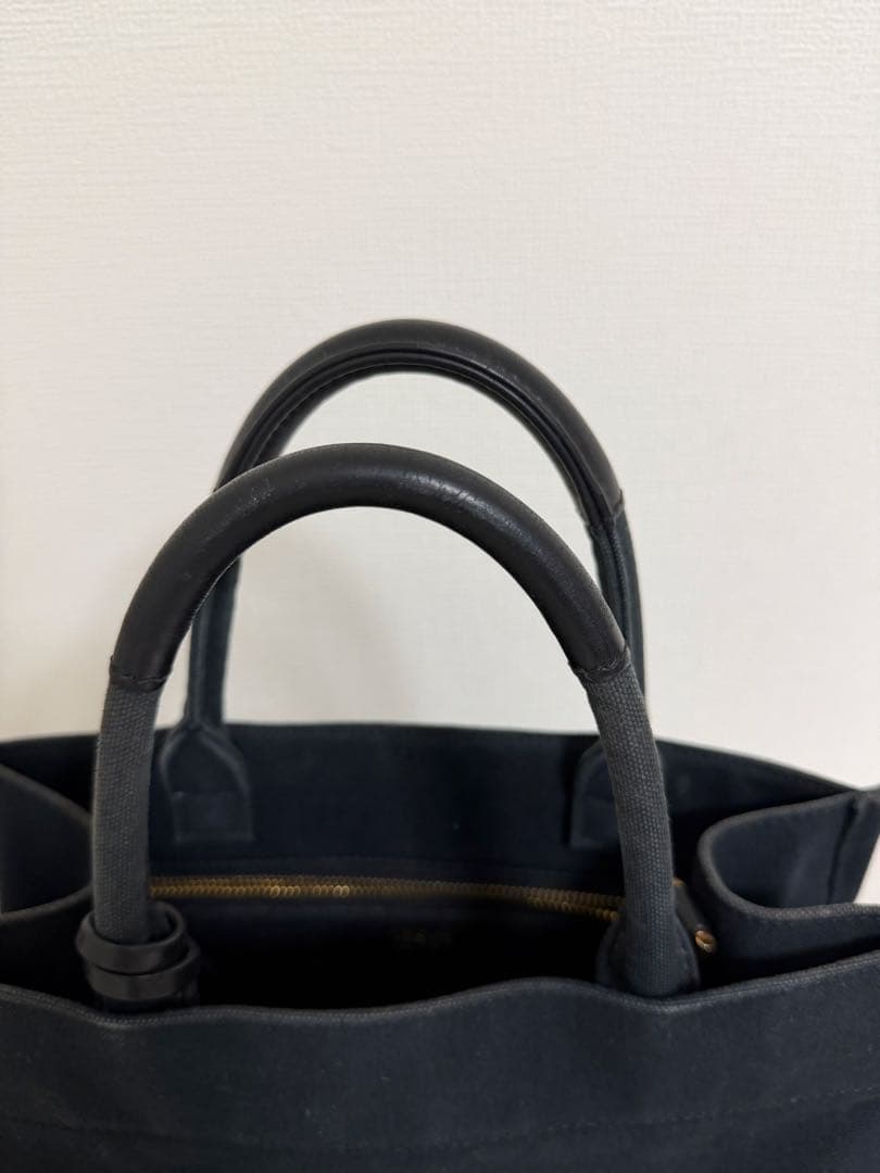 VERSACE ヴェルサーチ 2way ハンドバッグ スタッズロゴ キャンバス