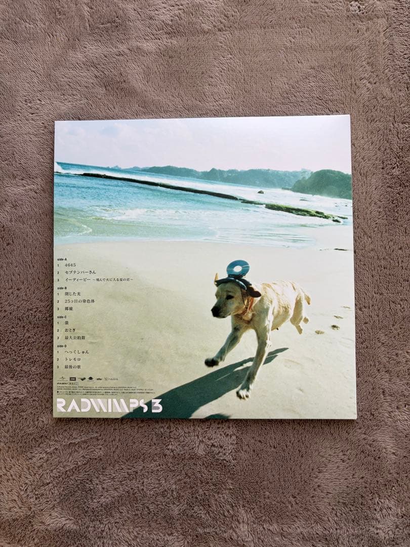 RADWIMPS3 ～無人島に持っていき忘れた一枚 2LP レコード