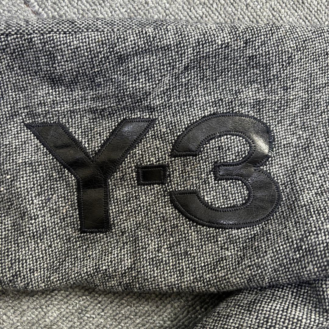 初期 06aw Y-3 tweed jacket フード付き 短丈 ジップアップ