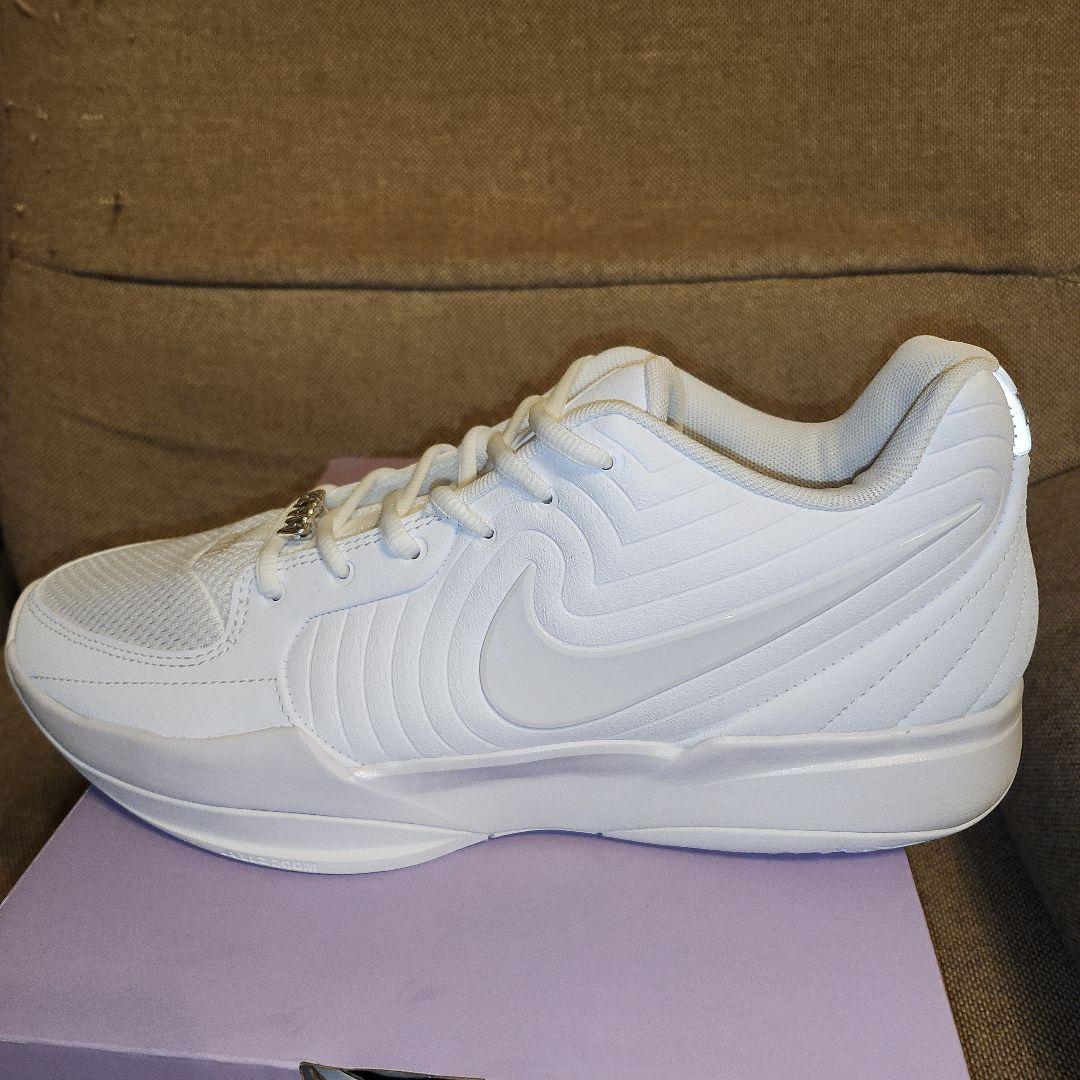 シューズ(男性用) NIKE JA 2 EP WHITE