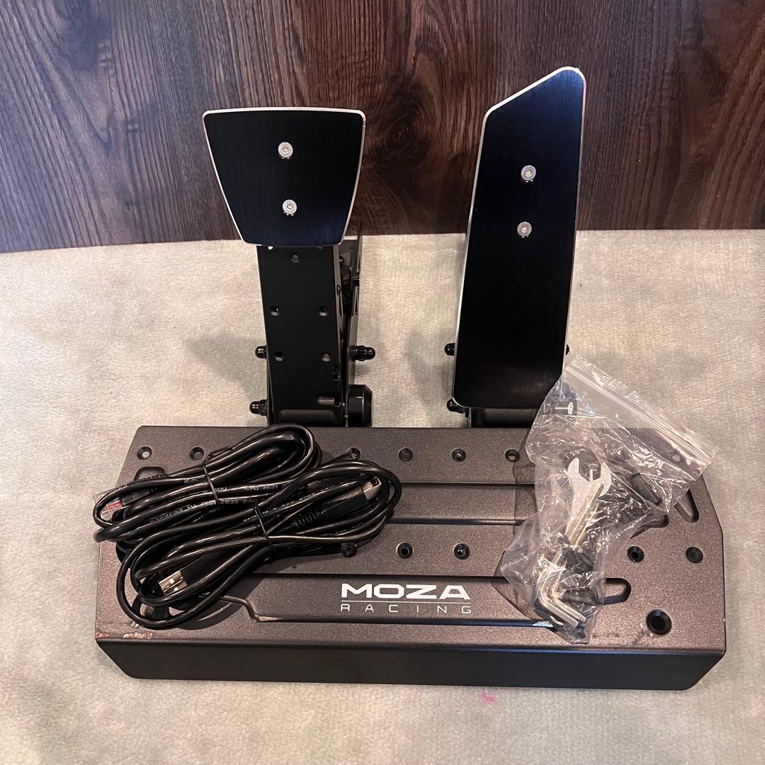 Moza Racing SR-P Pedals 高精度ロードセルペダルシステム