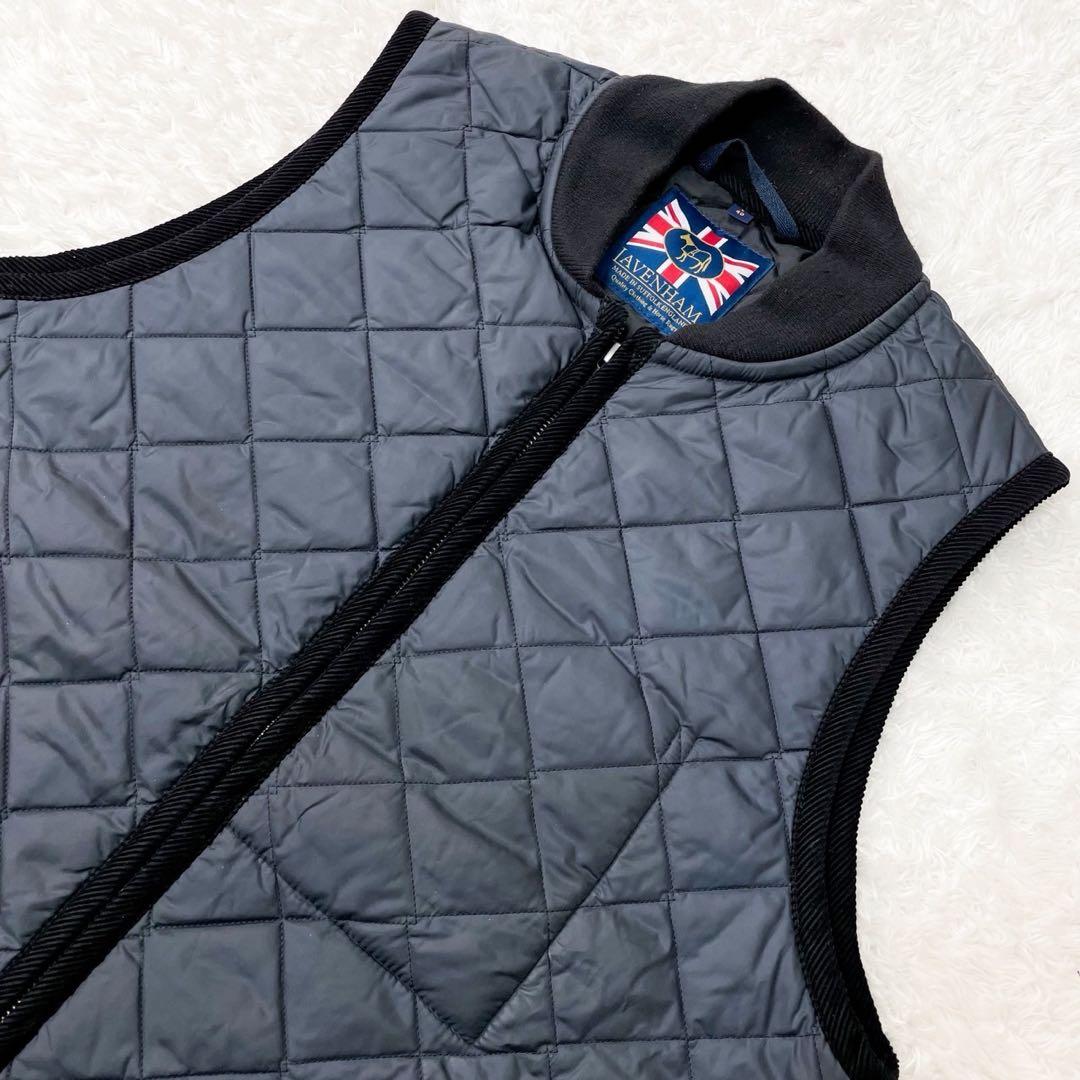 新タグ ラベンハム キルティング ベスト ZIP BOMBER GILET 40