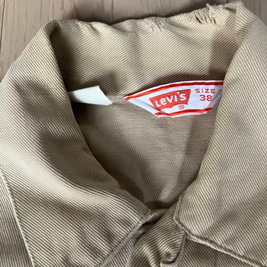 古着 70s LEVI’S 70505 3rd コットンツイル トラッカー