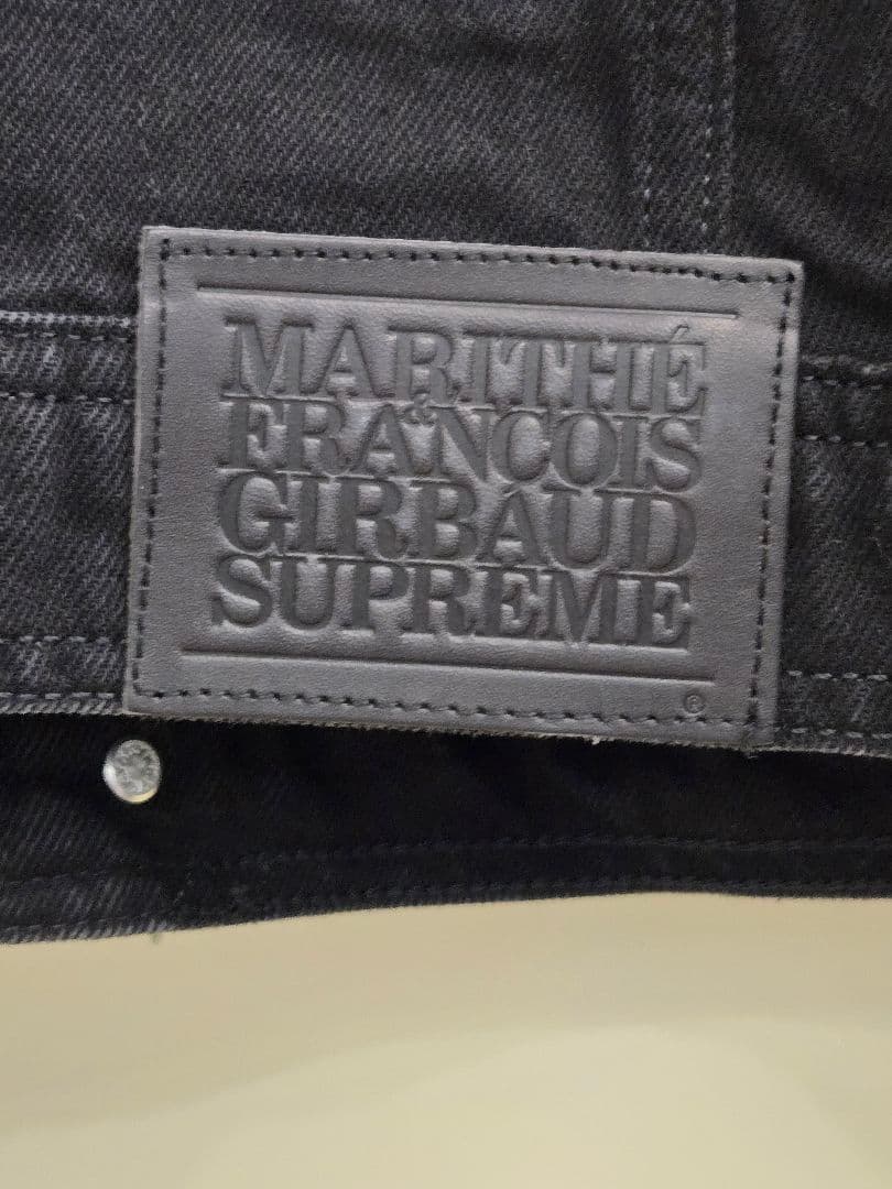 Supreme　MARITHÉ FRANÇOIS GIRBAUD ジャケット黒