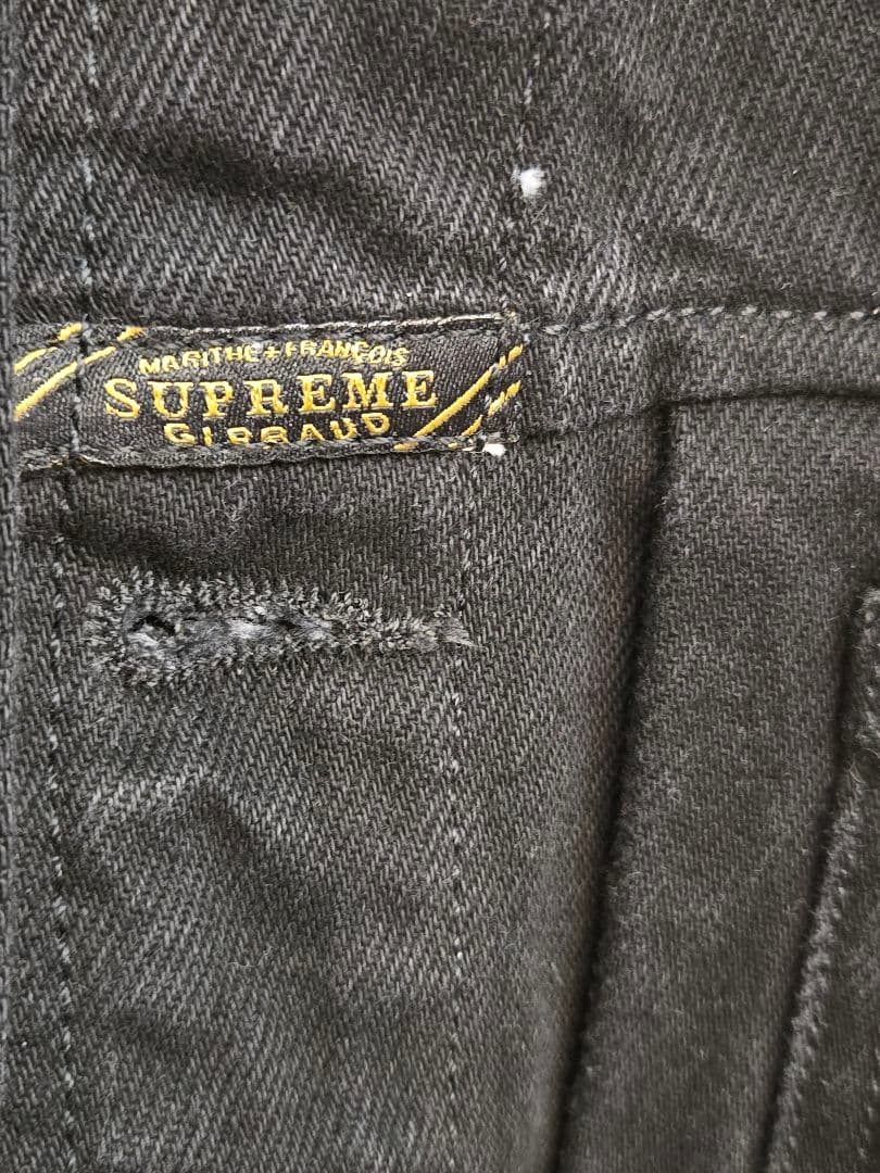 Supreme　MARITHÉ FRANÇOIS GIRBAUD ジャケット黒