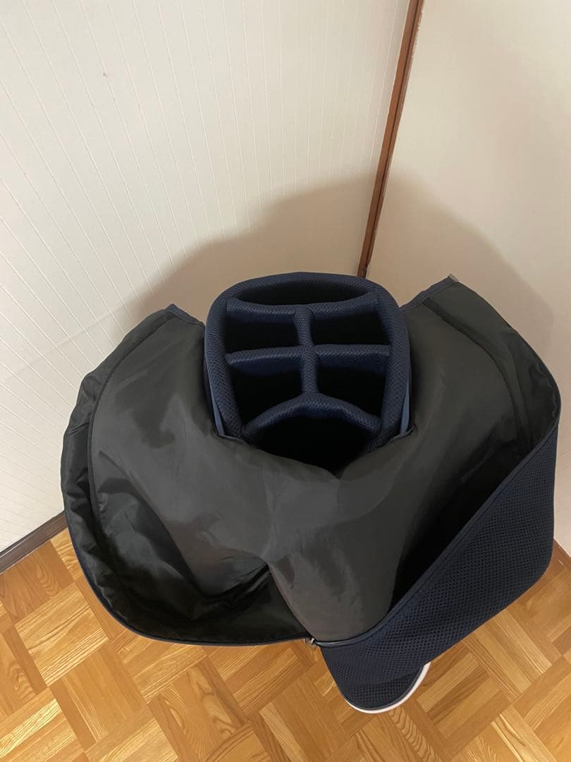 美品 アディダス キャディバッグ メンズ ZGキャディバッグ ゴルフ 軽量