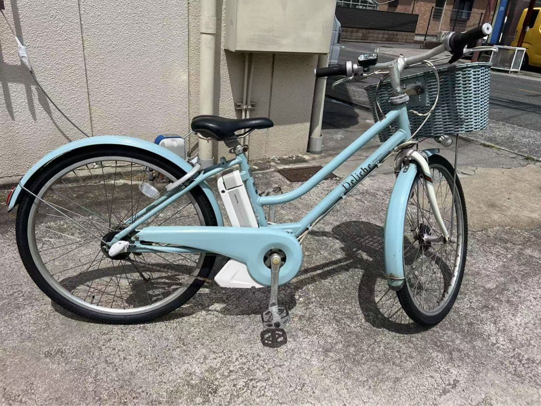 278ブリヂストン 電動アシスト自転車 （デリーシェ） 26型 内装3段変速