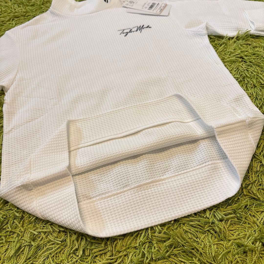 ラスト１点【TaylorMade】S 新品✨春ゴルフ　ロゴモックネックトップス
