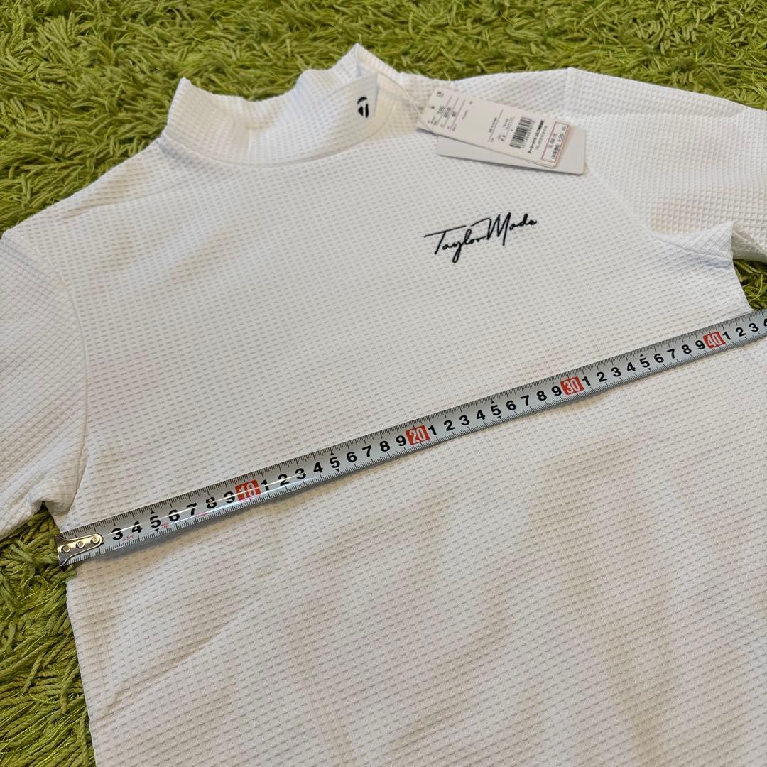 ラスト１点【TaylorMade】S 新品✨春ゴルフ　ロゴモックネックトップス