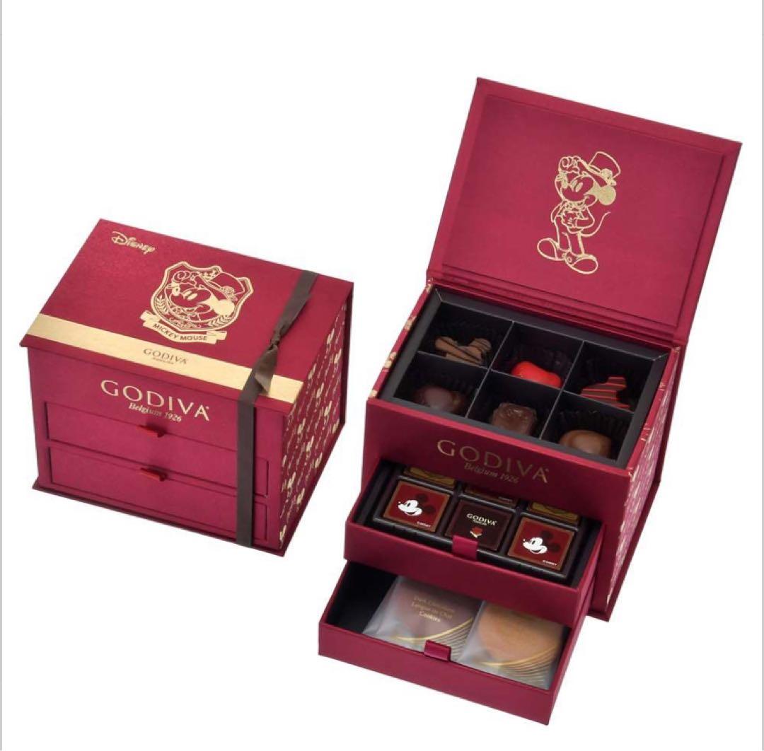【新品】2025年バレンタイン限定　GODIVA× ミッキー