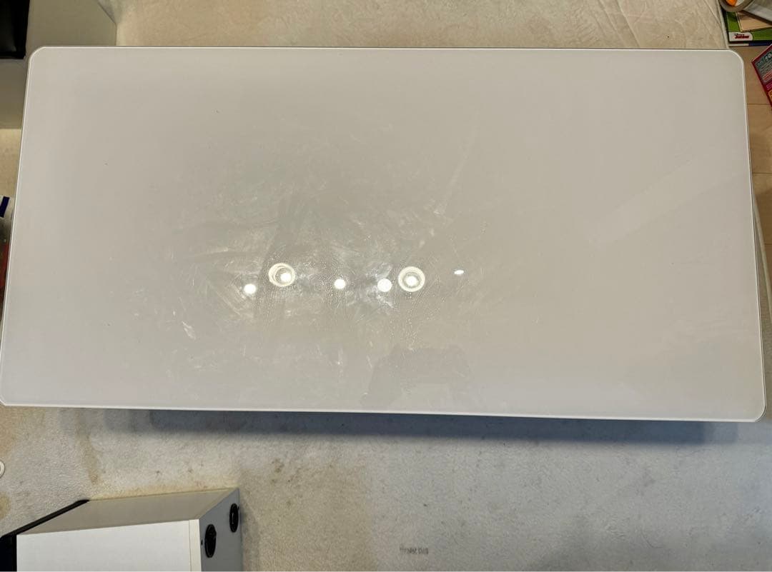 多機能センターテーブル 昇降式 拡張式 3way 白