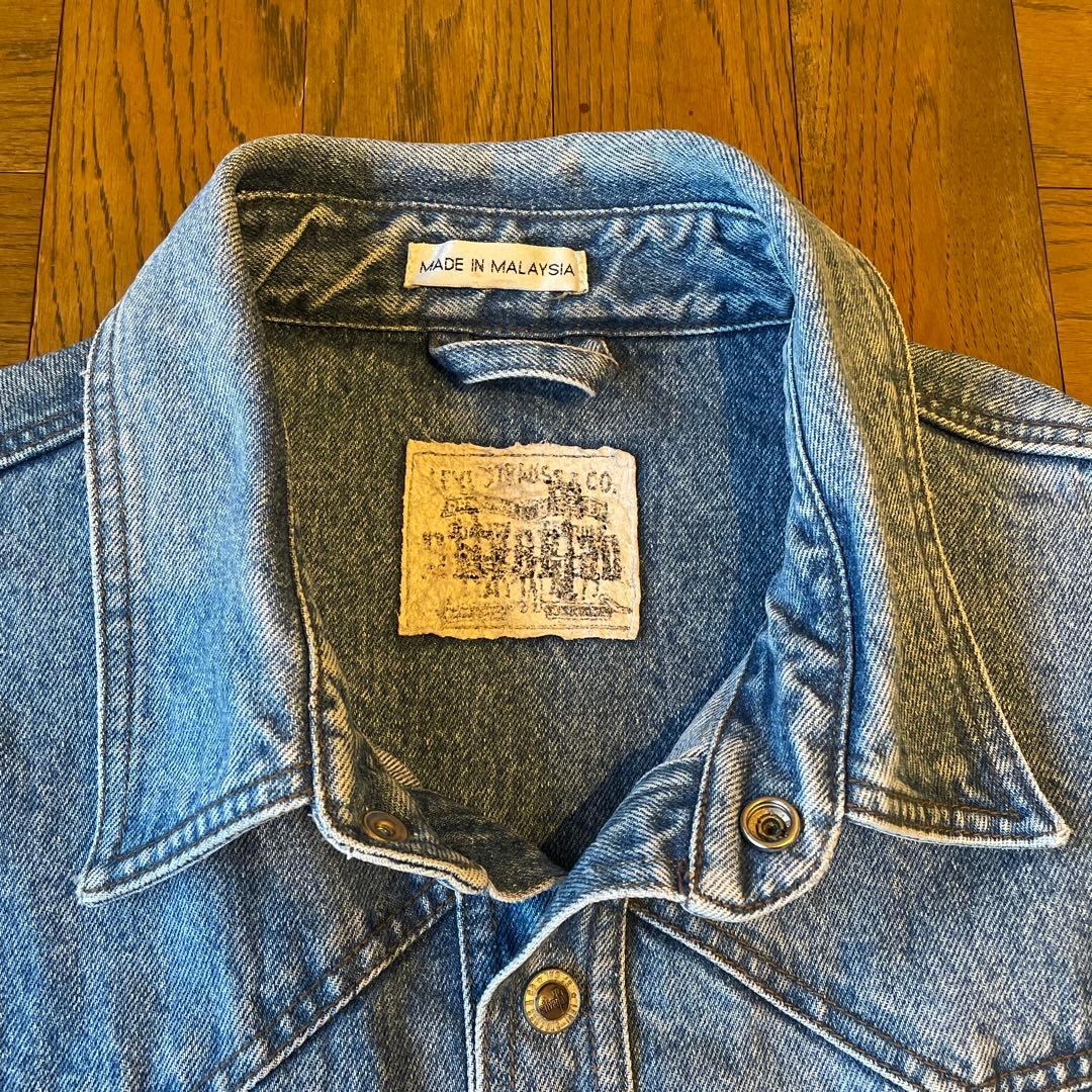 levi's silvertab デニム　シャツジャケット　90s