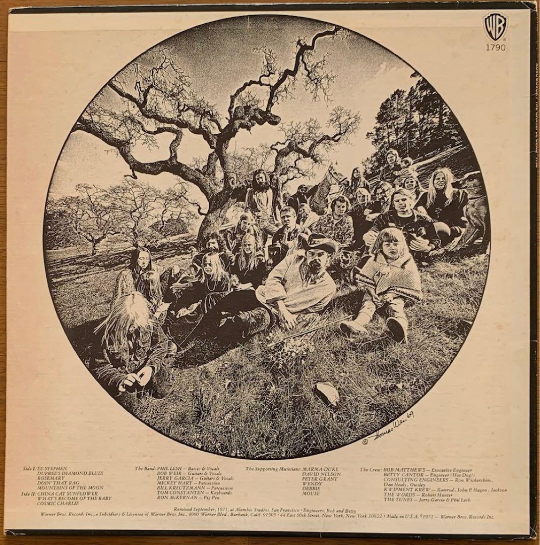 【中古LP】Grateful Dead - Aoxomaxoa US再発盤