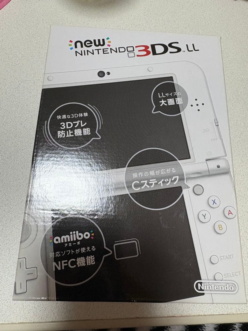 Newニンテンドー3DSLL パールホワイト　箱付き