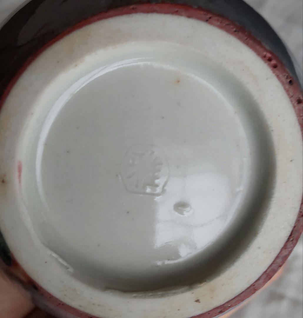 花瓶　孔雀窯　松山雅英