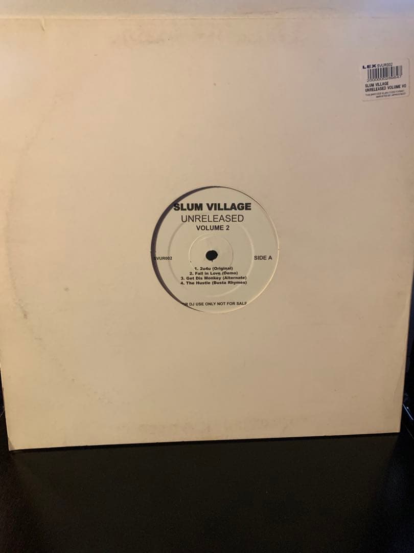 Slum Village – Unreleased Volume 2 超レア◎
