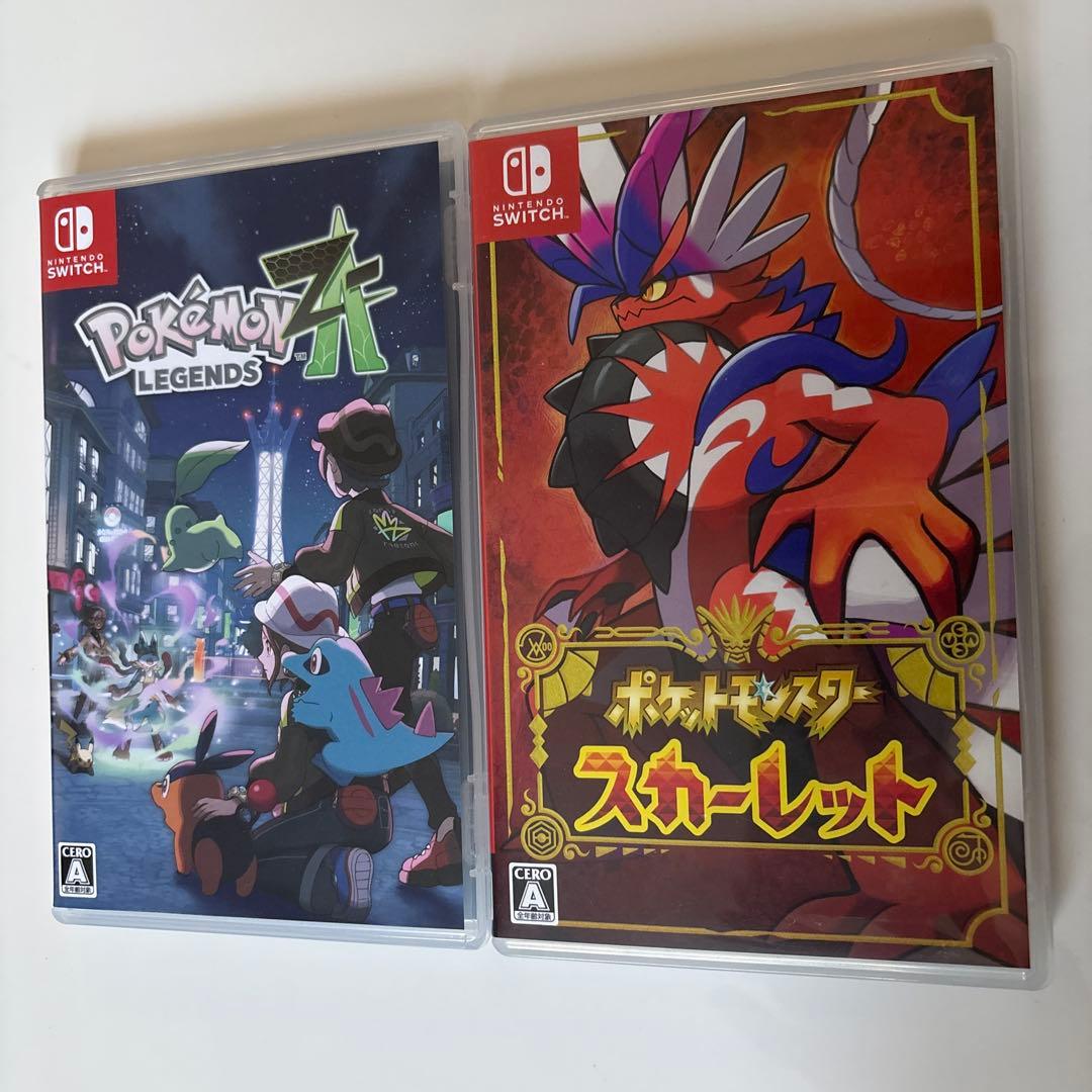 ポケモンレジェンズZ-A、スカーレット２本セット