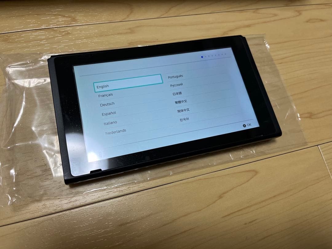 Nintendo Switch 本体 グレー 箱付きJoy-Con付き ジャンク