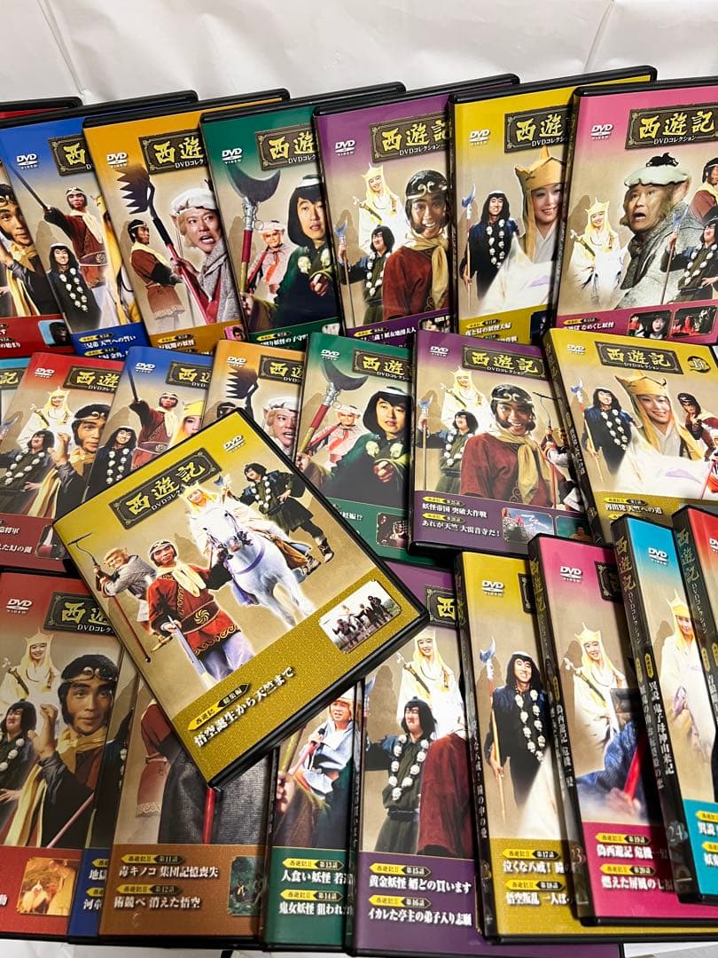 西遊記 DVDコレクション 全巻＋マガジン＋ラック＋夏目雅子特典ブロマイド