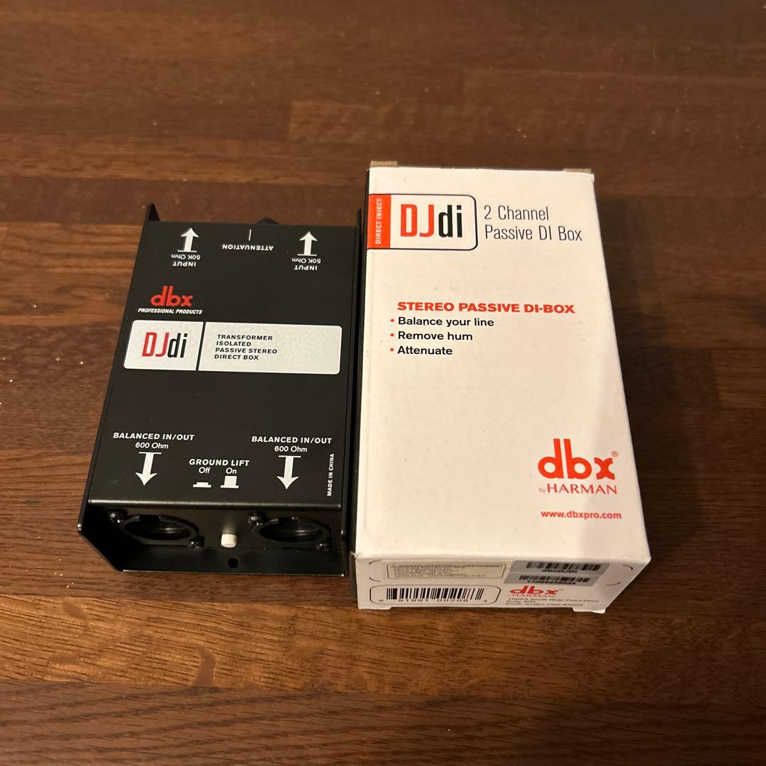 dbx DJ DI ダイレクトボックス　極美品