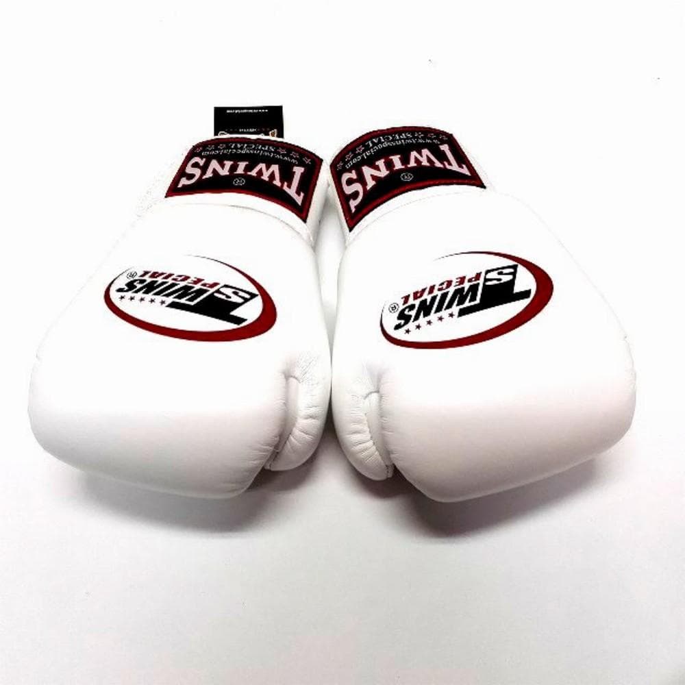 新品 正規 TWINS 本格ボクシンググローブ 白 本革製 サイズ選択