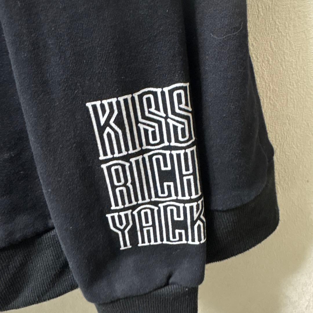 KRY CLOTHING❣️フルジップ❣️フード収納式❣️ブラック❣️オーバーサイズ❣️
