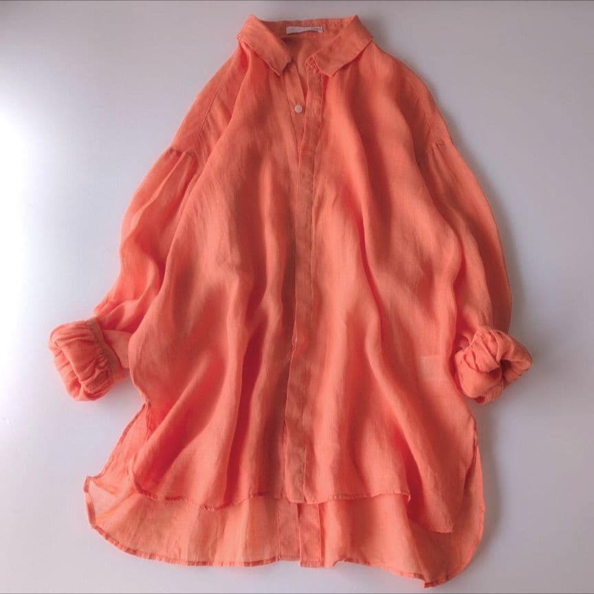 おまとめ　さくらしっぽ様　IENAイエナ　ラミーリヨセルバックギャザーシャツ