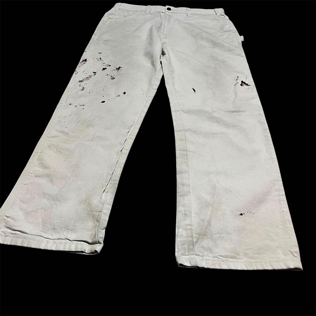 Dickies ペンキ ペインターパンツ ディッキーズ 白 ペイントW89